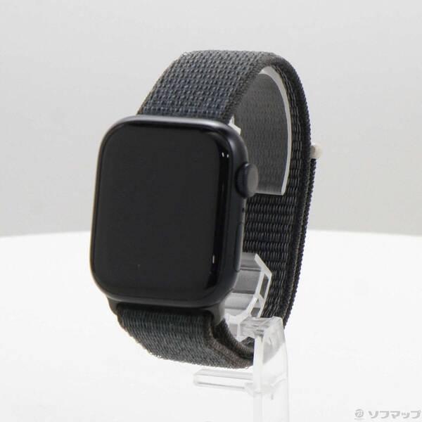 〔中古〕Apple(アップル) Apple Watch Series 9 GPS 41mm ミッドナイトアルミニウムケース ミッドナイトスポーツループ〔297-ud〕 | 
