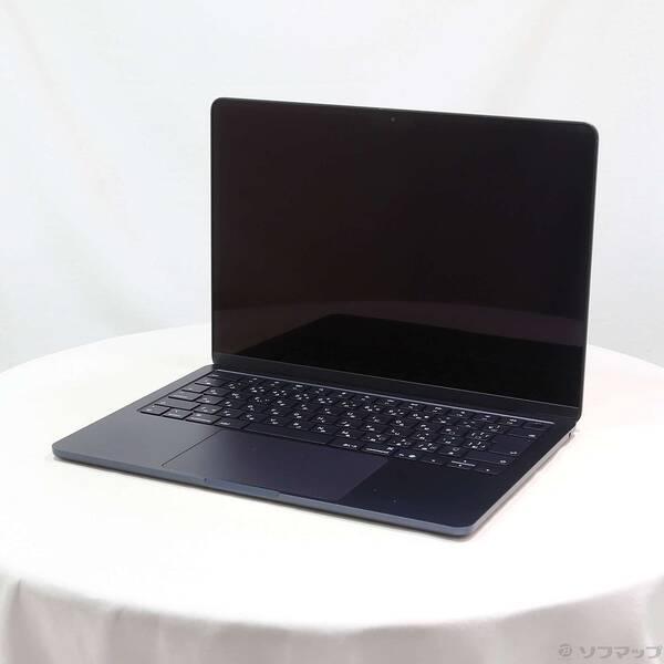 〔中古〕Apple(アップル) MacBook Air 13.6-inch Early-2025 MW123J／A Apple M4 10コアCPU_8コアGPU 16GB SSD256GB ミッドナイト 〔26.3 Tahoe〕〔269-ud〕 | 