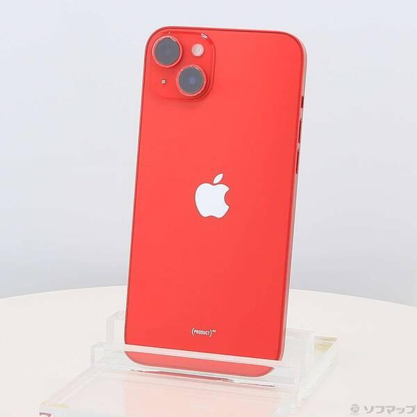 〔中古〕Apple(アップル) iPhone14 Plus 128GB プロダクトレッド MQ4F3J／A SIMフリー〔305-ud〕 | 
