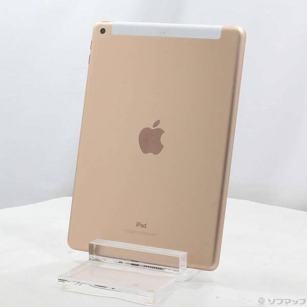 〔中古〕Apple(アップル) iPad 第6世代 32GB ゴールド MRM02J／A auロック解除SIMフリー〔349-ud〕 | 