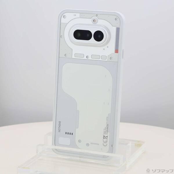〔中古〕Nothing（ナッシング） Nothing Phone (4a) 128GB ホワイト A10400290 SIMフリー〔269-ud〕 | 
