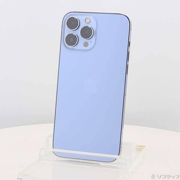 〔中古〕Apple(アップル) iPhone13 Pro Max 256GB シエラブルー MLJD3J／A SIMフリー〔269-ud〕 | 