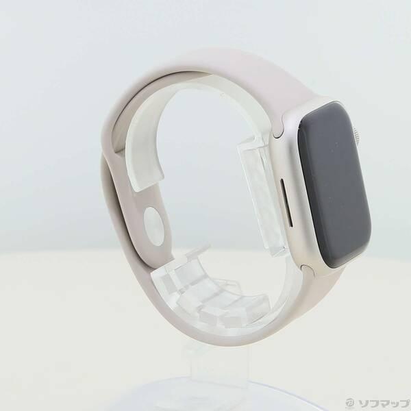 〔中古〕Apple(アップル) Apple Watch Series 8 GPS 41mm スターライトアルミニウムケース スターライトスポーツバンド〔258-ud〕 |  | 03