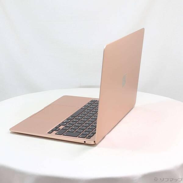 〔中古〕Apple(アップル) MacBook Air 13.3-inch Late-2020 MGND3J／A Apple M1 8コアCPU_7コアGPU 8GB SSD256GB ゴールド 〔26.3 Tahoe〕〔368-ud〕 |  | 01