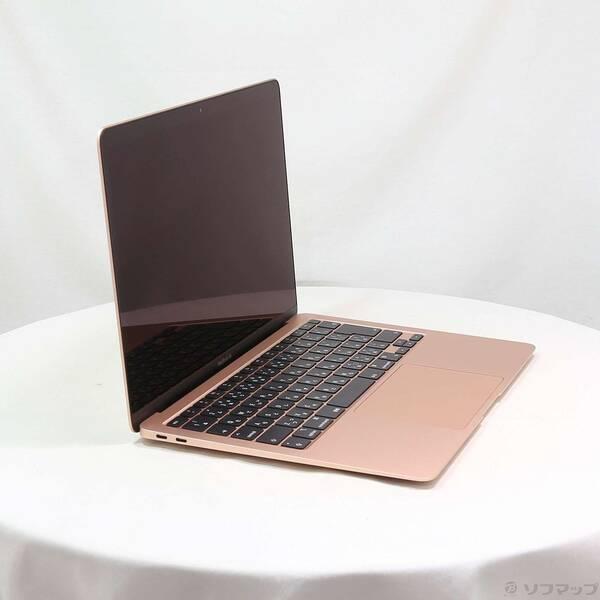 〔中古〕Apple(アップル) MacBook Air 13.3-inch Late-2020 MGND3J／A Apple M1 8コアCPU_7コアGPU 8GB SSD256GB ゴールド 〔26.3 Tahoe〕〔368-ud〕 |  | 03