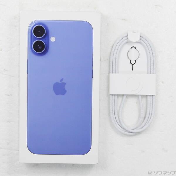 〔中古〕Apple(アップル) iPhone16 Plus 256GB ウルトラマリン MXVK3J／A SIMフリー〔276-ud〕 |  | 04