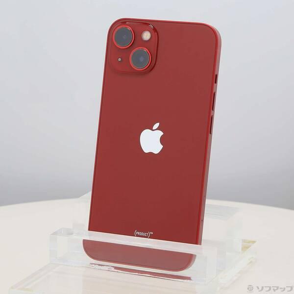 〔中古〕Apple(アップル) iPhone13 128GB プロダクトレッド MLNF3J／A SIMフリー〔258-ud〕 | 