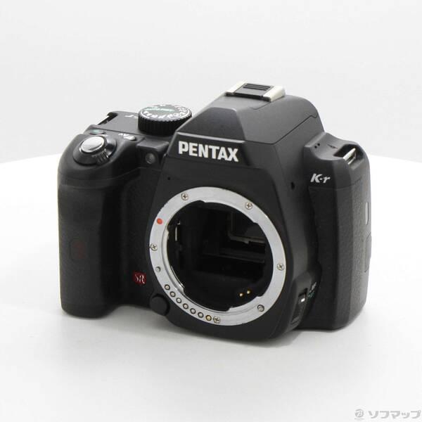 〔中古〕PENTAX(ペンタックス) K-r ボディ ブラック×ブラック (1240万画素／SDHC)〔198-ud〕 | 