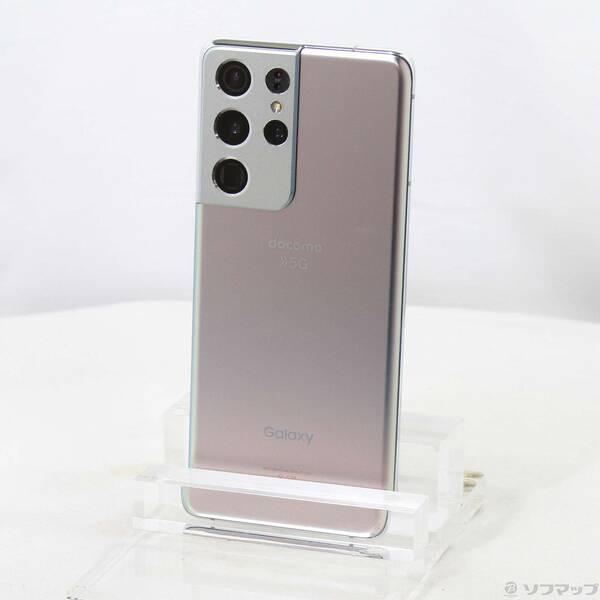 〔中古〕SAMSUNG(サムスン) Galaxy S21 Ultra 5G 256GB ファントムシルバー SC-52B docomoロック解除SIMフリー〔349-ud〕 | 
