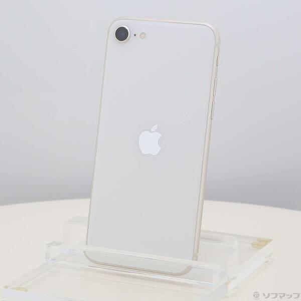 〔中古〕Apple(アップル) iPhone SE 第3世代 64GB スターライト MMYD3J／A SIMフリー〔348-ud〕 | 
