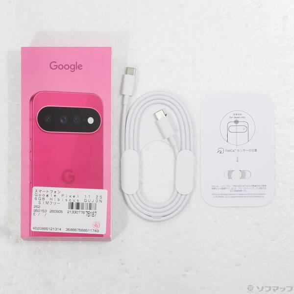 中古〕GOOGLE(グーグル) Google Pixel 11 256GB Hibiscus GUJ0N SIM
