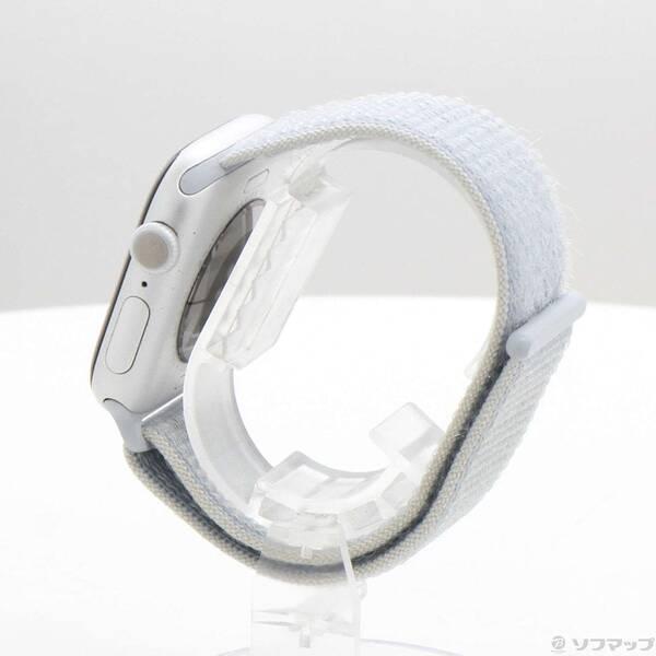 〔中古〕Apple(アップル) Apple Watch Series 10 GPS 42mm シルバーアルミニウムケース ブルークラウドスポーツループ〔344-ud〕 |  | 01