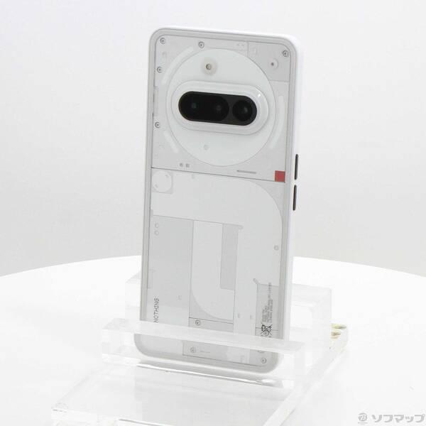 〔中古〕Nothing Phone (3a) 128GB ホワイト A10400155 SIMフリー〔295-ud〕 | 