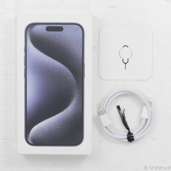 〔中古〕Apple(アップル) iPhone15 Pro 256GB ブルーチタニウム MTUG3J／A SIMフリー〔276-ud〕 |  | 04