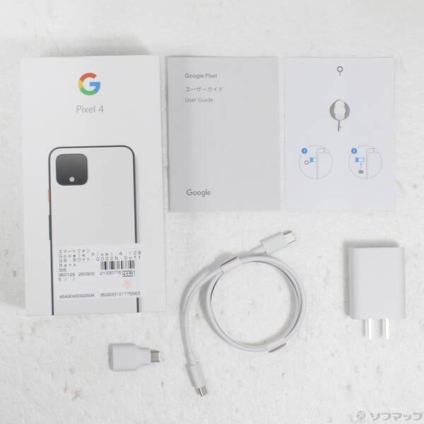 〔中古〕GOOGLE(グーグル) Google Pixel 4 128GB ホワイト G020N SoftBank〔198-ud〕 |  | 04