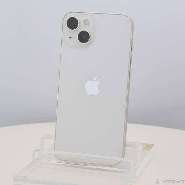 〔中古〕Apple(アップル) iPhone13 128GB スターライト MLND3J／A SIMフリー〔349-ud〕 | 