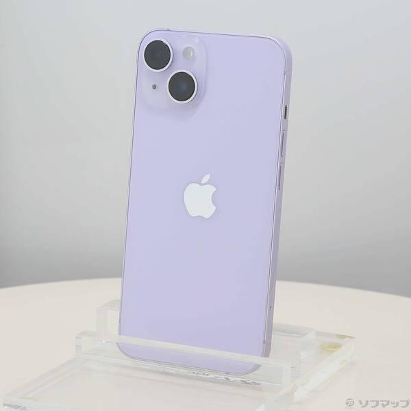 〔中古〕Apple(アップル) iPhone14 128GB パープル MPUY3J／A SIMフリー〔269-ud〕 | 