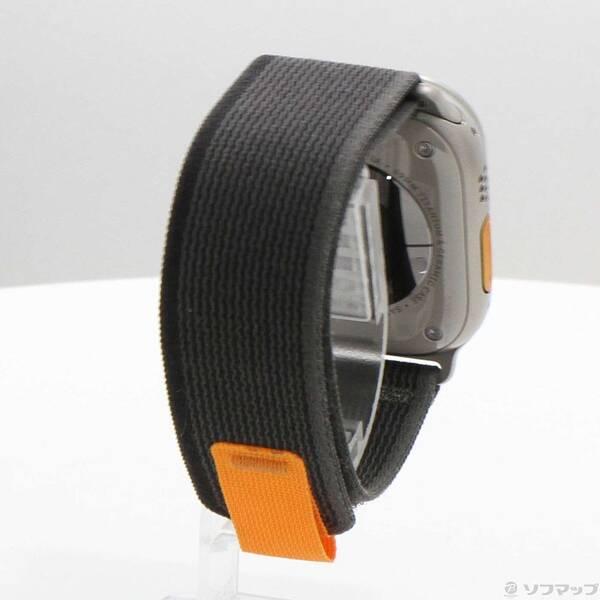〔中古〕Apple(アップル) Apple Watch Ultra GPS + Cellular 49mm チタニウムケース ブラック／グレイトレイルループ〔377-ud〕 |  | 02