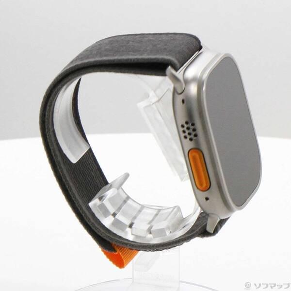 〔中古〕Apple(アップル) Apple Watch Ultra GPS + Cellular 49mm チタニウムケース ブラック／グレイトレイルループ〔377-ud〕 |  | 03