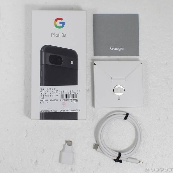〔中古〕GOOGLE(グーグル) Google Pixel 8a 128GB オブシディアン G576D Y!mobile SIMフリー〔295-ud〕 |  | 04
