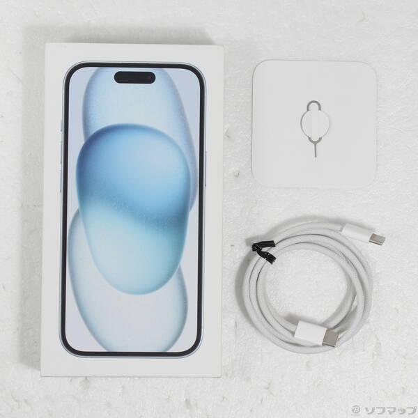 〔中古〕Apple(アップル) iPhone15 256GB ブルー MTMR3J／A SIMフリー〔305-ud〕 |  | 04