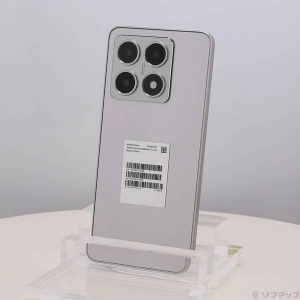〔中古〕Xiaomi(シャオミ) Xiaomi 14T 256GB チタングレー XIG07 au SIMフリー〔352-ud〕 | 