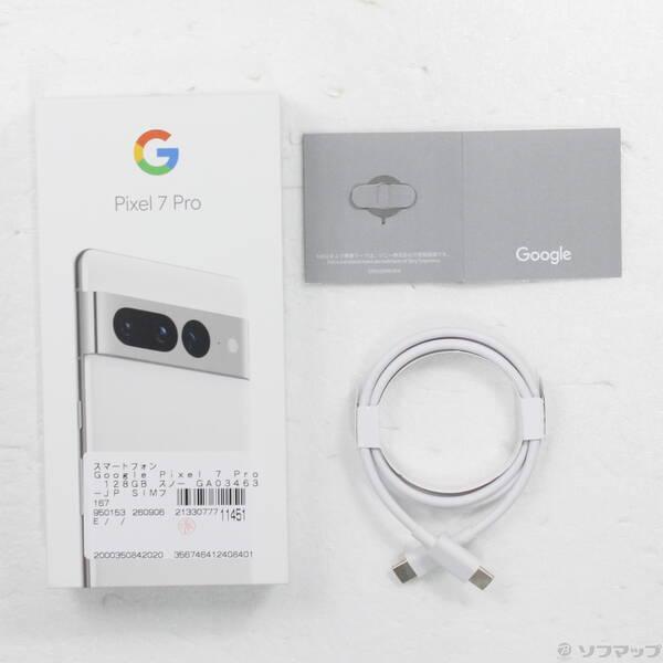 〔中古〕GOOGLE(グーグル) Google Pixel 7 Pro 128GB スノー GA03463-JP SIMフリー〔262-ud〕 |  | 04