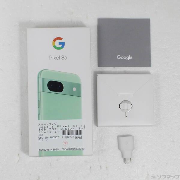 〔中古〕GOOGLE(グーグル) Google Pixel 8a 128GB アロエ GOSBA4 Softbank SIMフリー〔352-ud〕 |  | 04