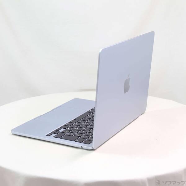 〔中古〕Apple(アップル) MacBook Air 13.6-inch Early-2025 MC6T4J／A Apple M4 10コアCPU_8コアGPU 16GB SSD256GB スカイブルー 〔26.3 Tahoe〕〔305-ud〕 |  | 01