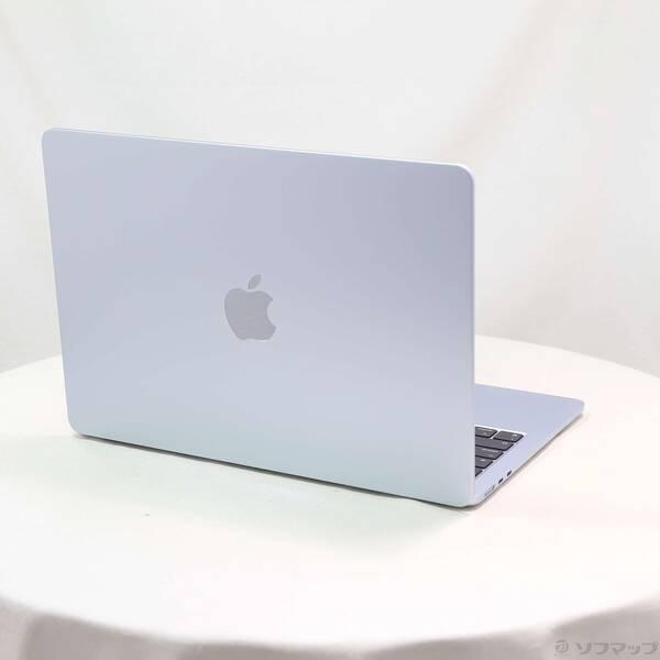 〔中古〕Apple(アップル) MacBook Air 13.6-inch Early-2025 MC6T4J／A Apple M4 10コアCPU_8コアGPU 16GB SSD256GB スカイブルー 〔26.3 Tahoe〕〔305-ud〕 |  | 02