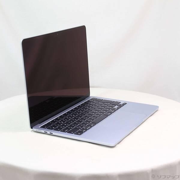〔中古〕Apple(アップル) MacBook Air 13.6-inch Early-2025 MC6T4J／A Apple M4 10コアCPU_8コアGPU 16GB SSD256GB スカイブルー 〔26.3 Tahoe〕〔305-ud〕 |  | 03