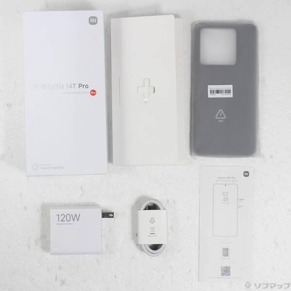 中古〕Xiaomi(シャオミ) Xiaomi 14T Pro 256GB チタングレー MZB0HIMJP