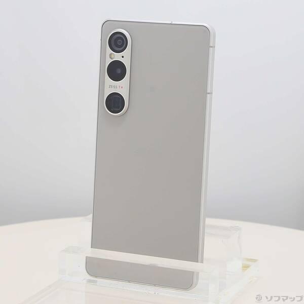 〔中古〕SONY(ソニー) Xperia 1 VI 256GB プラチナシルバー SOG13 au SIMフリー〔262-ud〕 | 