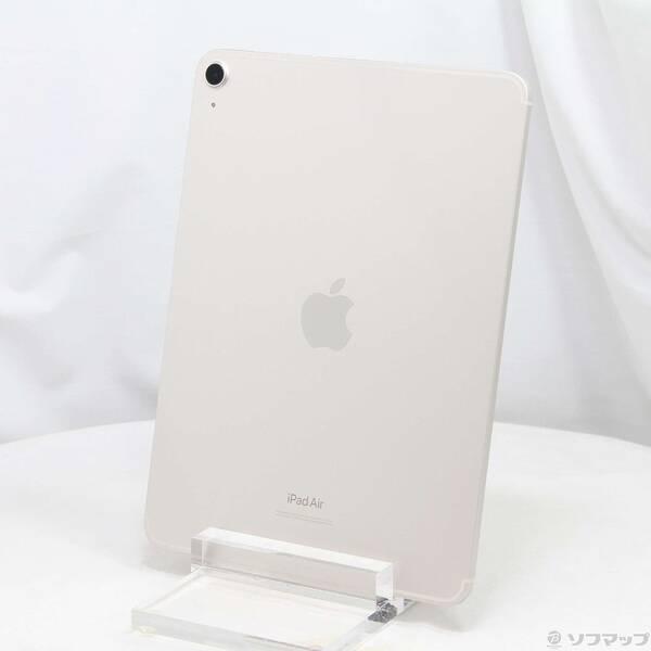 〔中古〕Apple(アップル) iPad Air 第5世代 64GB スターライト MM6V3J／A SIMフリー〔262-ud〕 | 