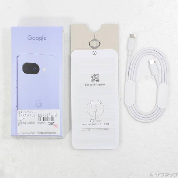 〔中古〕GOOGLE(グーグル) Google Pixel 9a 128GB アイリス G3Y12 SIMフリー〔198-ud〕 |  | 04