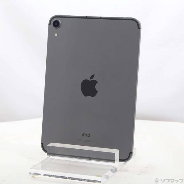 〔中古〕Apple(アップル) iPad mini 第6世代 256GB スペースグレイ MK8F3J／A SIMフリー〔352-ud〕 | 
