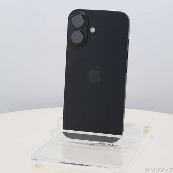 〔中古〕Apple(アップル) iPhone16 512GB ブラック MYE23J／A SIMフリー〔269-ud〕 | 
