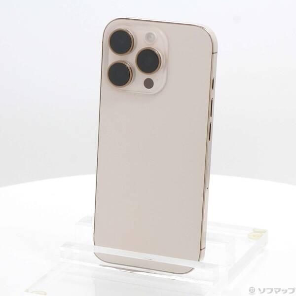 〔中古〕Apple(アップル) iPhone16 Pro 128GB デザートチタニウム MYMX3J／A SIMフリー〔258-ud〕 | 