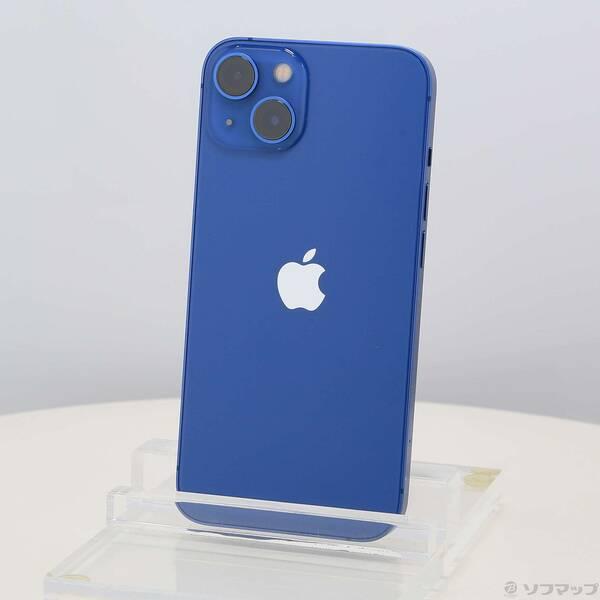 〔中古〕Apple(アップル) iPhone13 256GB ブルー MLNM3J／A SIMフリー〔269-ud〕 | 