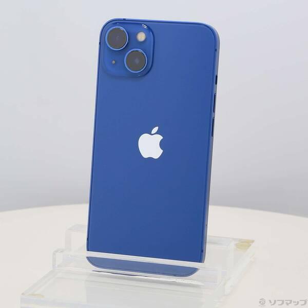 〔中古〕Apple(アップル) iPhone13 256GB ブルー MLNM3J／A SIMフリー〔269-ud〕 | 