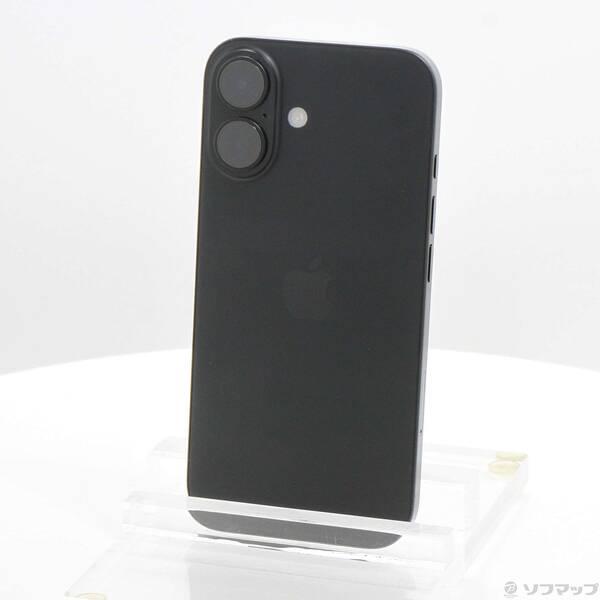 〔中古〕Apple(アップル) iPhone16 256GB ブラック MYDW3J／A SIMフリー〔344-ud〕 | 