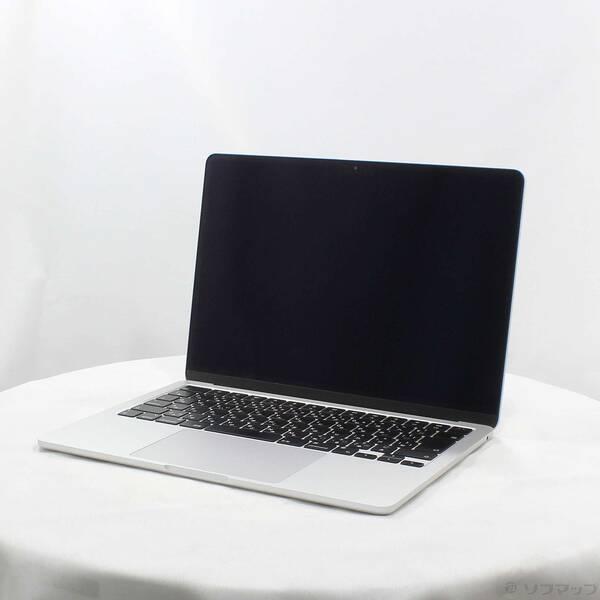 〔中古〕Apple(アップル) MacBook Air 13.6-inch Mid-2022 MLXY3J／A Apple M2 8コアCPU_8コアGPU 8GB SSD256GB シルバー 〔26.3 Tahoe〕〔258-ud〕 | 