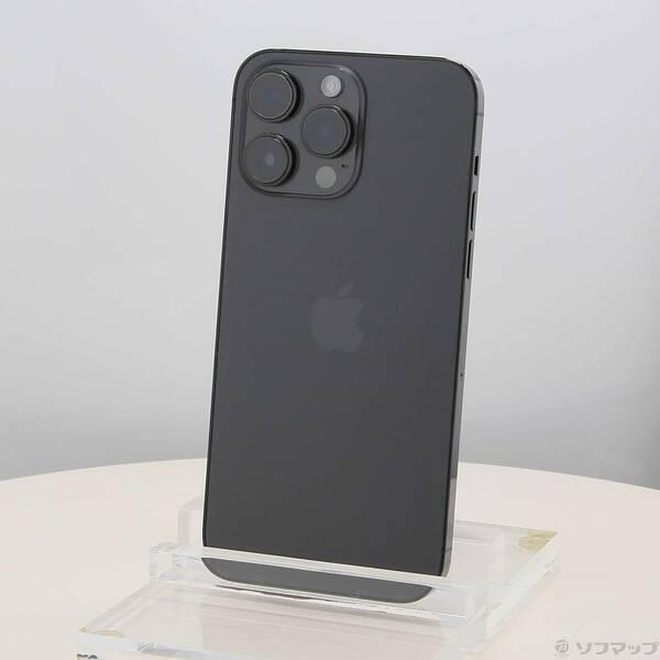 〔中古〕Apple(アップル) iPhone14 Pro Max 1TB スペースブラック MQ9K3J／A SIMフリー〔269-ud〕 | 