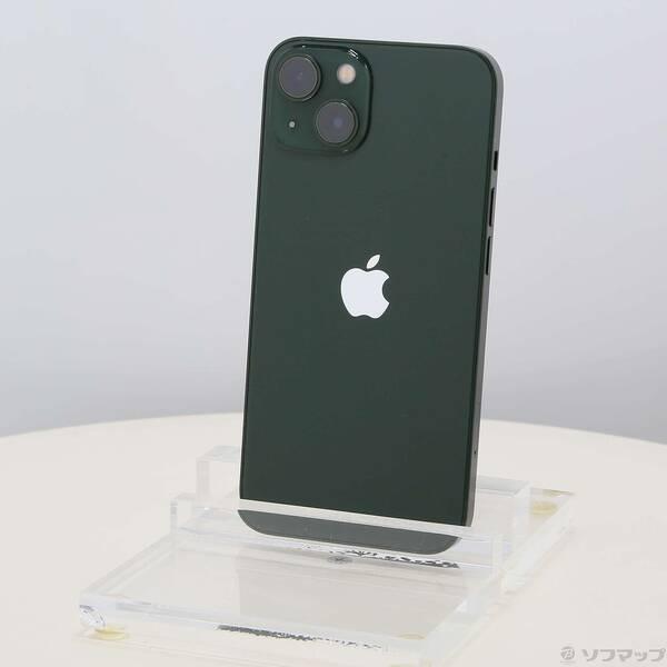 〔中古〕Apple(アップル) iPhone13 128GB グリーン MNGG3J／A SIMフリー〔377-ud〕 | 