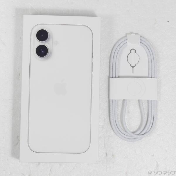 〔中古〕Apple(アップル) iPhone16 128GB ホワイト MYDR3J／A SIMフリー〔258-ud〕 |  | 04