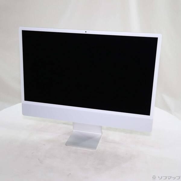 〔中古〕Apple(アップル) iMac 24-inch Mid-2021 MGPD3J／A Apple M1 8コアCPU_8コアGPU 16GB SSD1TB シルバー 〔macOS Big Sur v11〕〔258-ud〕 | 