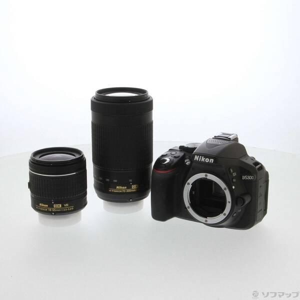 〔中古〕Nikon(ニコン) D5300 AF-P ダブルズームキット〔262-ud〕 | 
