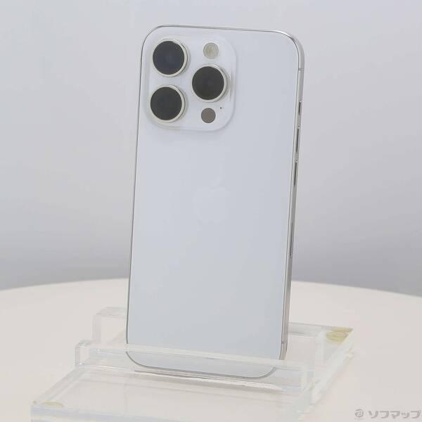 〔中古〕Apple(アップル) iPhone15 Pro 512GB ホワイトチタニウム MTUJ3J／A SIMフリー〔276-ud〕 | 