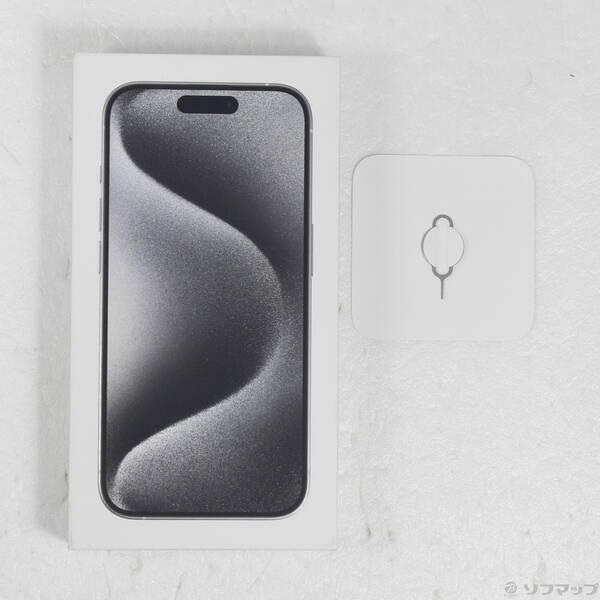 〔中古〕Apple(アップル) iPhone15 Pro 512GB ホワイトチタニウム MTUJ3J／A SIMフリー〔276-ud〕 |  | 04