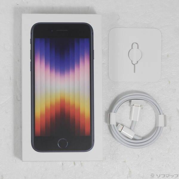 〔中古〕Apple(アップル) iPhone SE 第3世代 64GB ミッドナイト MMYC3J／A SIMフリー〔371-ud〕 |  | 04